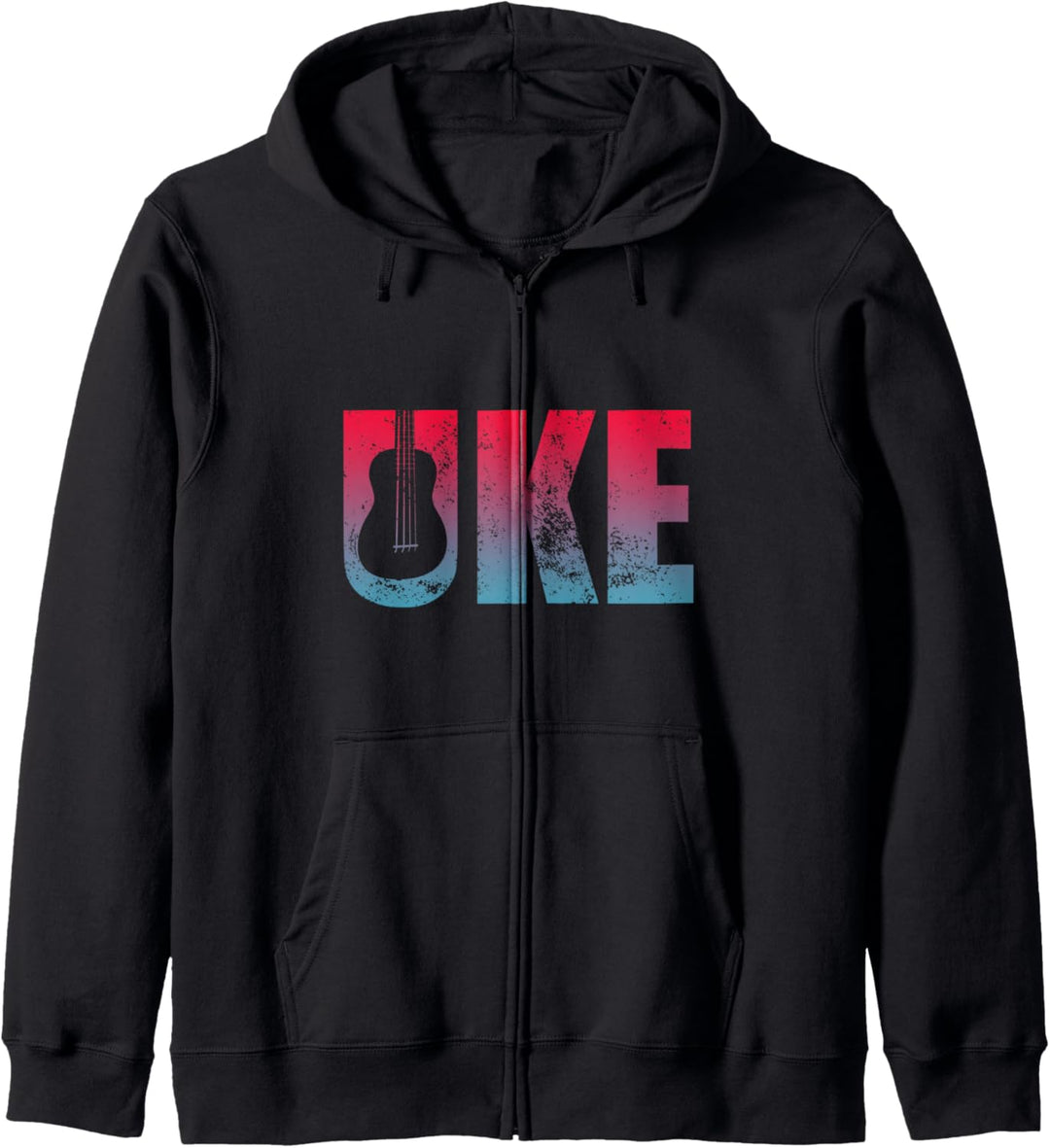 Great Uke Pineapple Ukulele Music Lover Party Gift Kapuzenjacke