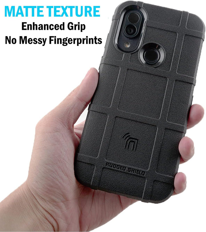 Nakedcellphone Special Ops Tactical Armor Rugged Shield Schutzhülle für CAT S62 PRO Smartphone, Anti