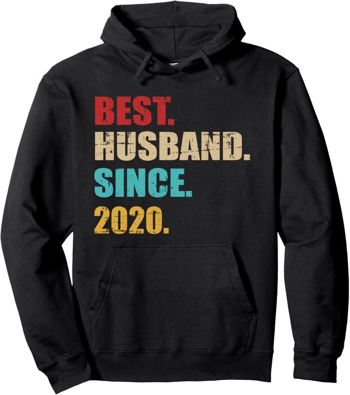 Bester Ehemann seit 2020 2. Hochzeitstag Pullover Hoodie
