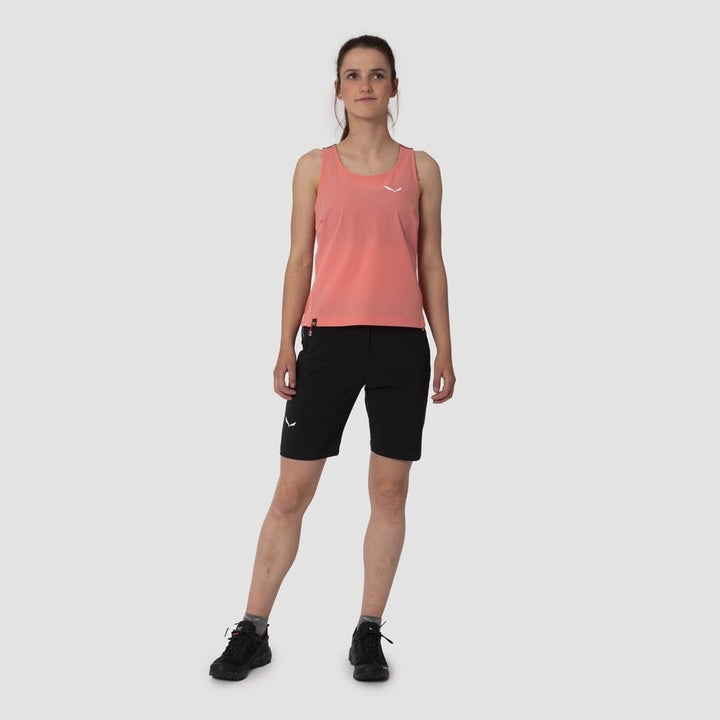 SALEWA Damen Wanderhose Kurz PEDROC DST SHORTS 34 Black Out, 34 Black Out