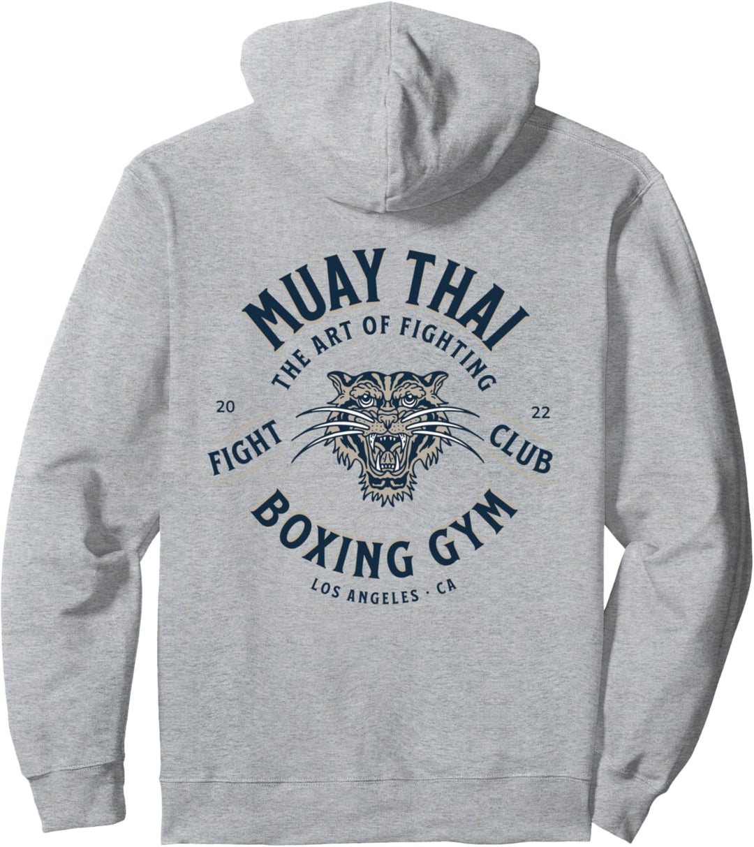 Tiger Muay Thai Boxing Gym Pullover Hoodie