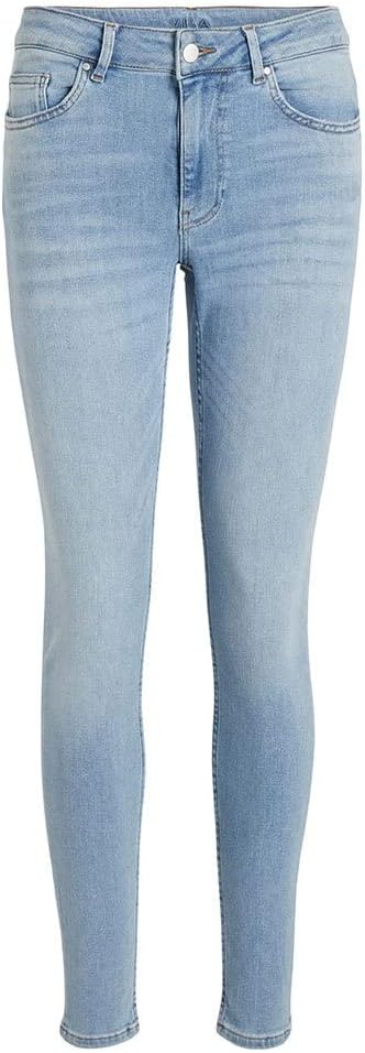Vila Damen Jeans XS / 32L Light Blue Denim, XS / 32L Light Blue Denim