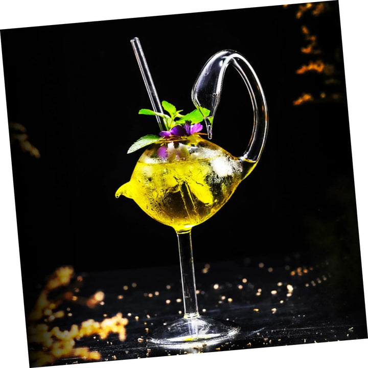 Operitacx 2st Schwanenkelch Martini-becher Trinkbecher Stiel Martini-gläser Schlürfen Cocktailgläser