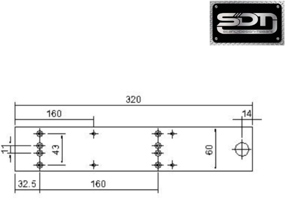 Obentürschliesser Dormakaba Montageplatte TS 73 EMF Silber