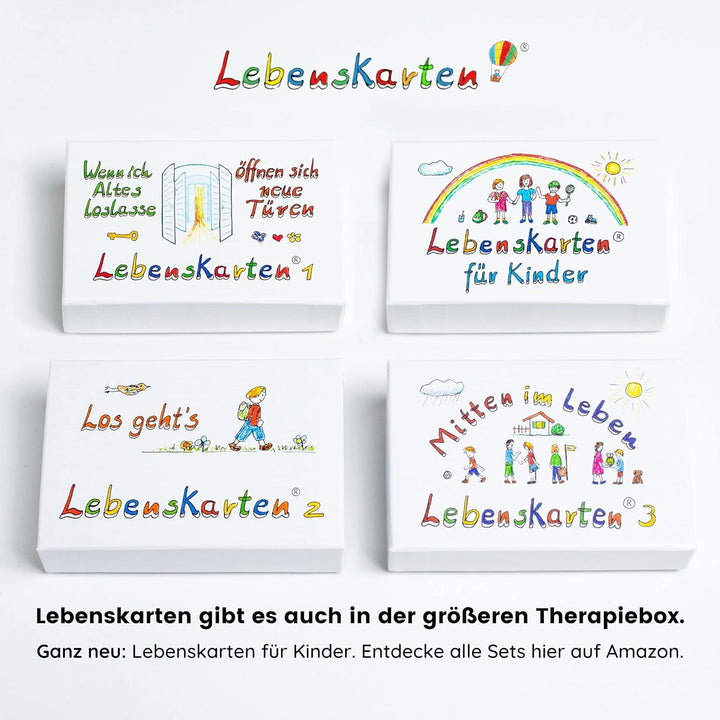 Lebenskarten Serien 1,2 und 3 im Gesamtpaket (216 Karten im Visitenkartenformat)