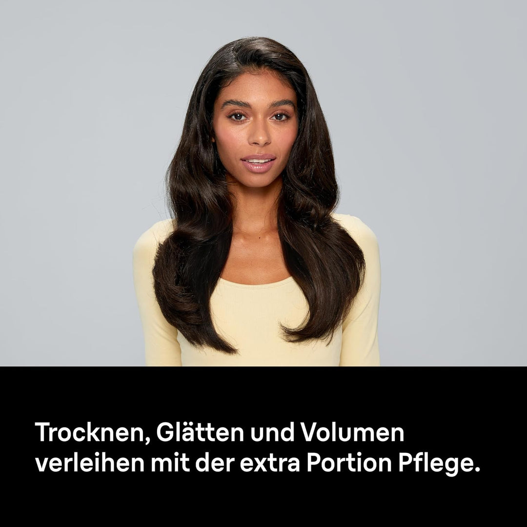 Braun Warmluftbürste AS2.21 – Leichte Föhnbürste mit runder Thermobürste und Trocknungsdüse, 800 W,