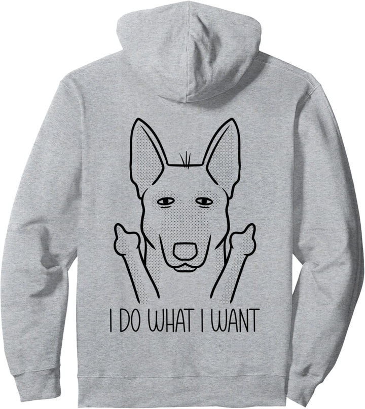 Sturer Malinois Hund Belgischer Schäferhund Pullover Hoodie