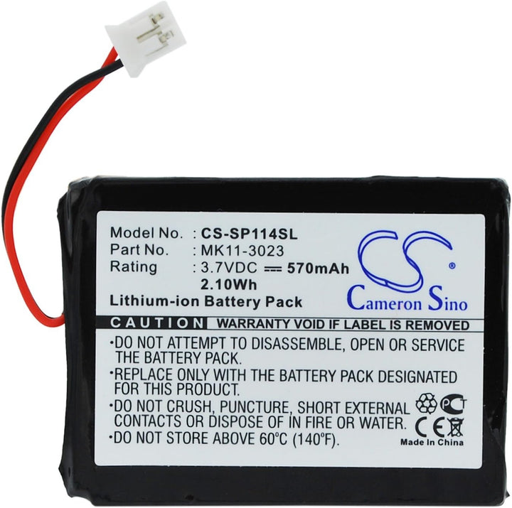 TCTK Akku 570mAh Kompatibel mit [Sony] CECHZK1JP, CECHZK1UC, PlayStation 3 Wireless QWERTY Keypad, P