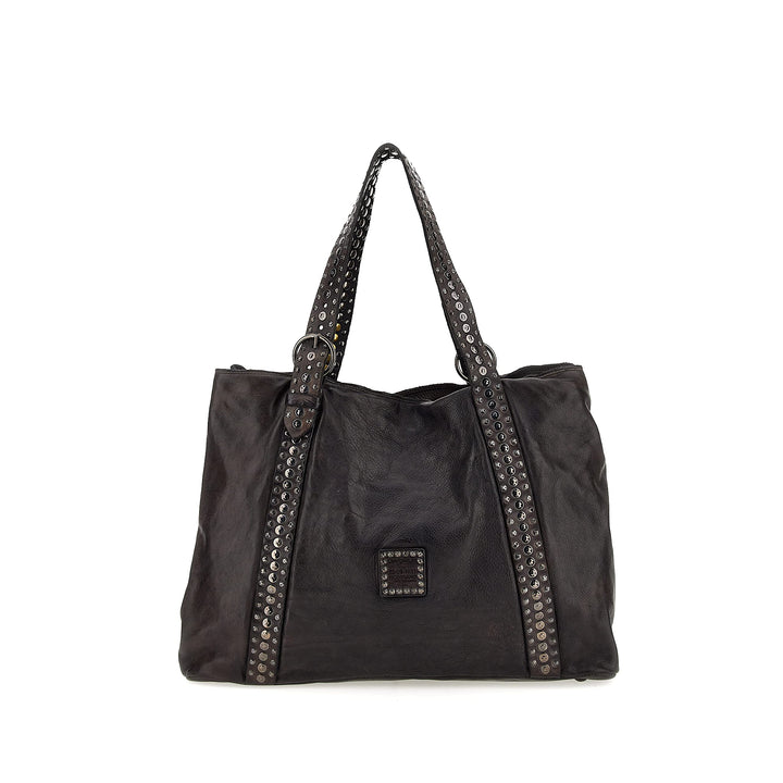 Campomaggi Shopping Cow. Grey Handtasche C030560ND/X2158/C0501 in grau
