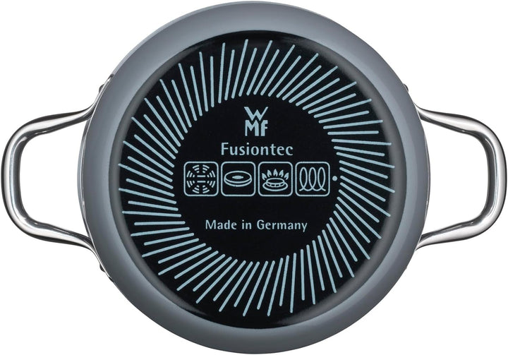 WMF Fusiontec Essential Kochtopf klein 16 cm Glasdeckel, Fleischtopf Induktion, 2,0l, kleiner Topf K