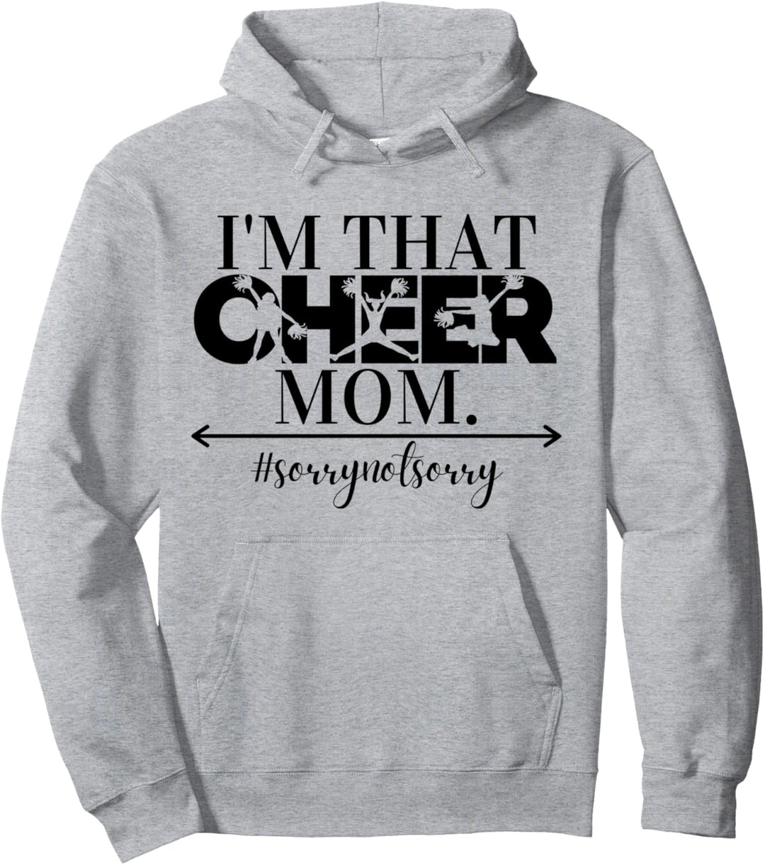 Lustig Ich bin diese Cheer Mom Coole humorvolle Cheerleading Pullover Hoodie