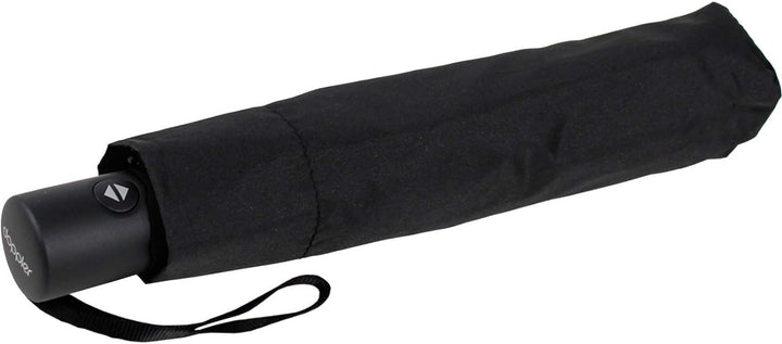doppler magic zero mini Taschenschirm mit Auf-Zu-Automatik - simply black Uni Black, Uni Black