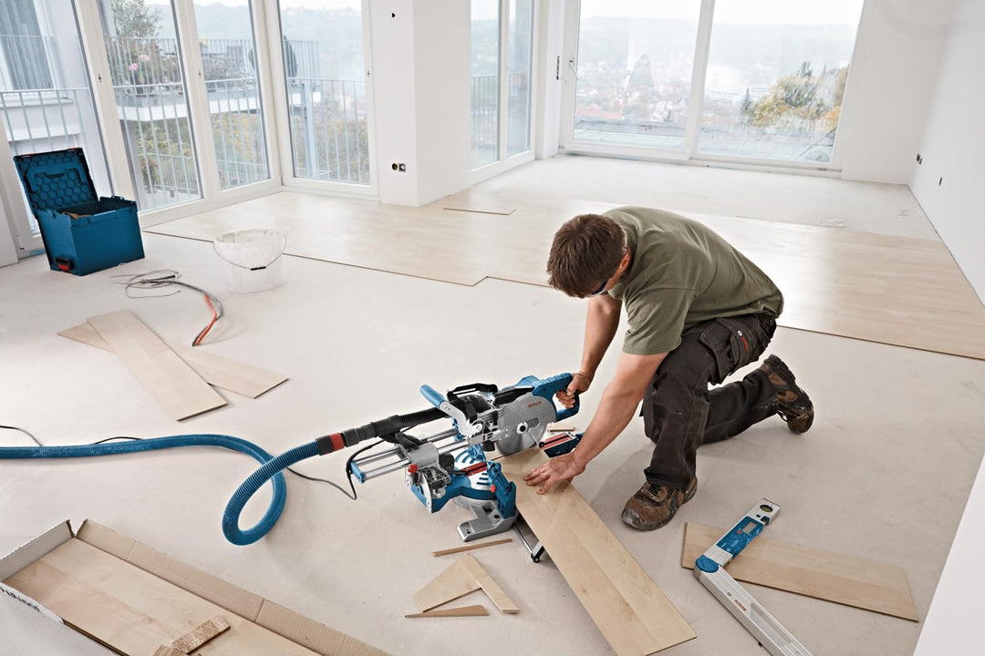 Bosch Professional Kappsäge GCM 8 SJL (1600 Watt, Sägeblatt-Ø: 216 mm, im Karton) +Sägeblatt Holz GC