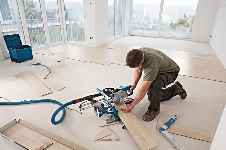 Bosch Professional Kappsäge GCM 8 SJL (1600 Watt, Sägeblatt-Ø: 216 mm, im Karton) +Sägeblatt Holz GC