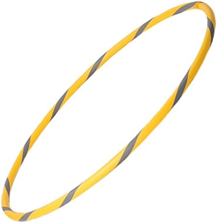 HOOPOMANIA Bunter Kinder Hula Hoop [Ø60cm - Ø80cm] Hula Hoop für Kinder in vielen Farben Ø70cm Gelb-