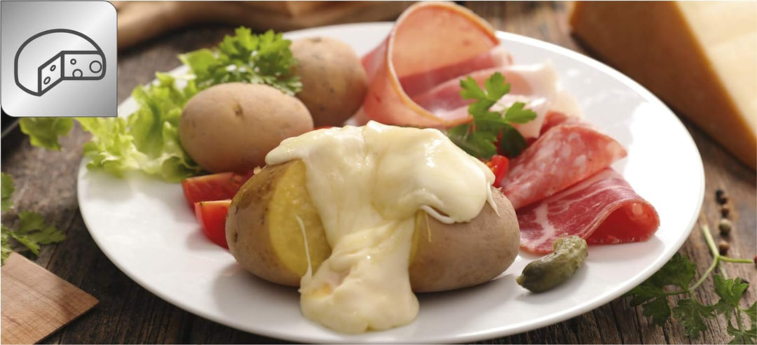Tefal Colormania Raclette 3-in-1 Raclettegerät für Grill und Pfannkuchen, Antihaftbeschichtung, Easy