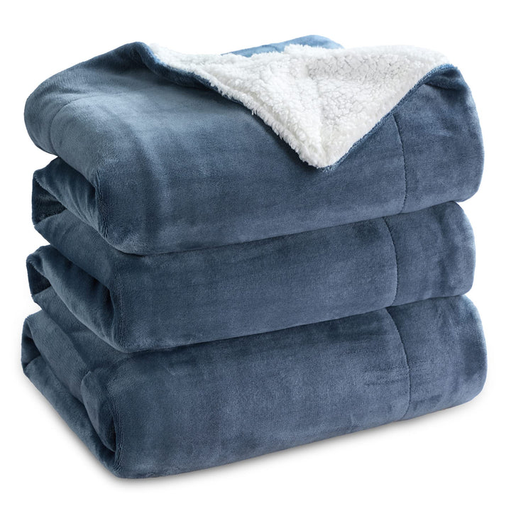 BEDSURE Kuscheldecke - Warm Sherpa Wolldecke & Sofadecke, Flauschig Sofaüberwurf Decke, Dicke Couchd