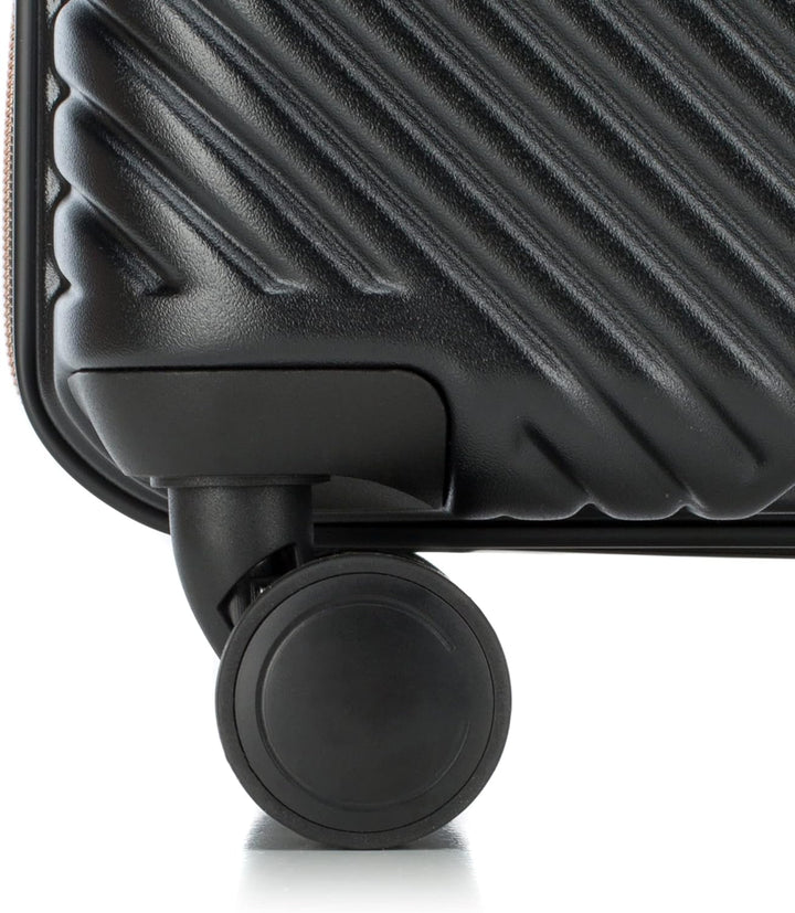 WITTCHEN GL Style Line | Reisekoffer Set 3er Koffer-Set Rollkoffer Trolley Handgepäck Hartschale aus