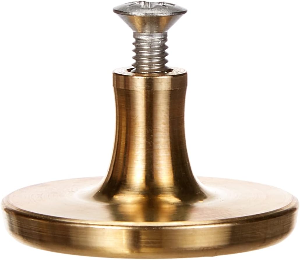 Staub 1190112 Messingknauf, mittel, schwarz, 3,0x3,0x1,8 cm Messing 3 cm, Messing 3 cm