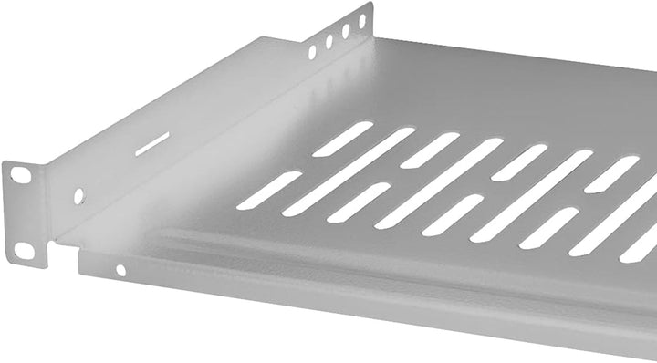 LogiLink SF1C35G - 19" Einschubfach (1 HE) für Stand-, Serverschränke mit mind. 350mm Tiefe, max. 10