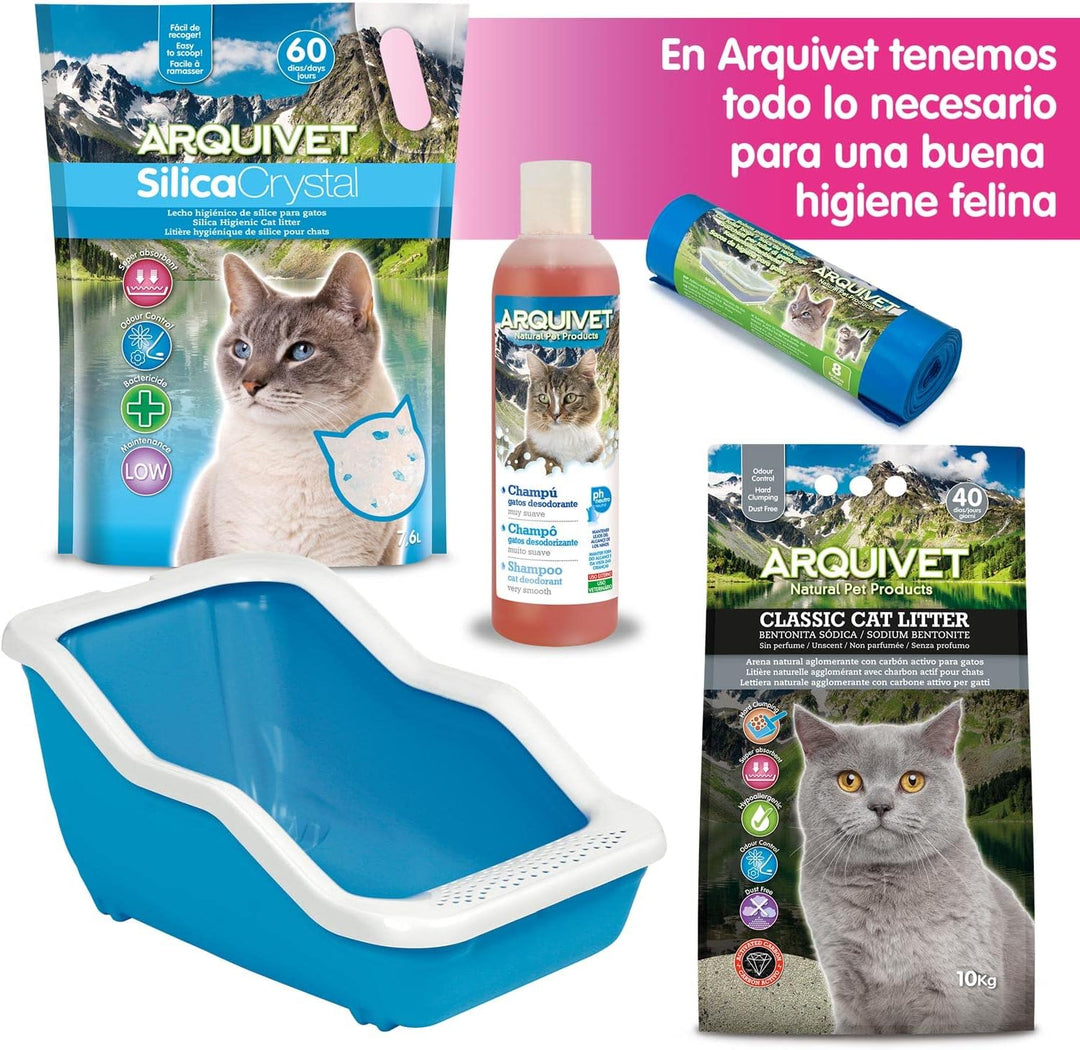 Tofu Katzenstreu, 6 l, Packung mit 6 Stück, Bindemittel und saugfähig weiss 6L x 6u, weiss 6L x 6u