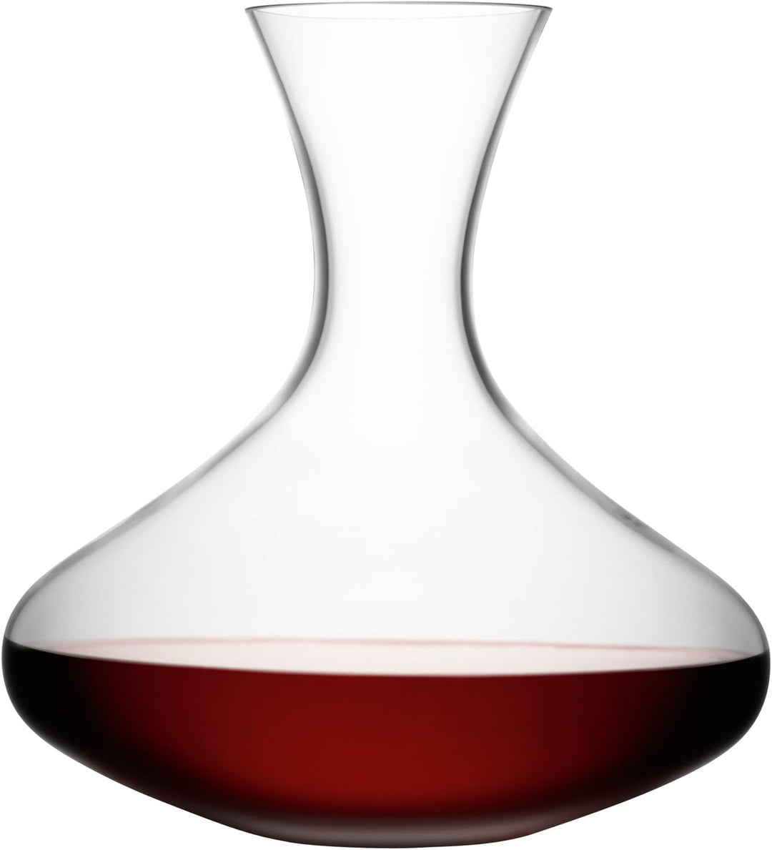 LSA International Weinrot Weinkaraffe 1,5 l klar, Glas, durchsichtig, 1.5L Karaffe 1500 ml, Karaffe
