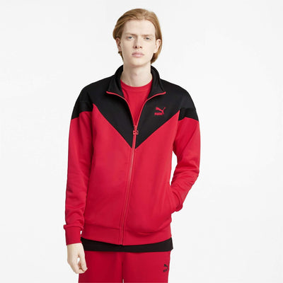 PUMA Iconic MCS Herren Trainingsjacke High Risk Red S