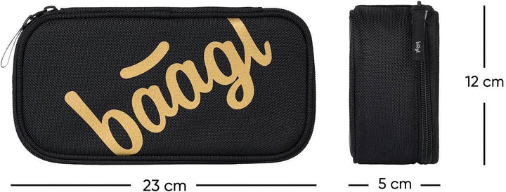 Baagl Federmäppchen für Mädchen - Schulmäppchen für Schreibwaren - Schulsachen Federtasche, Jungen F