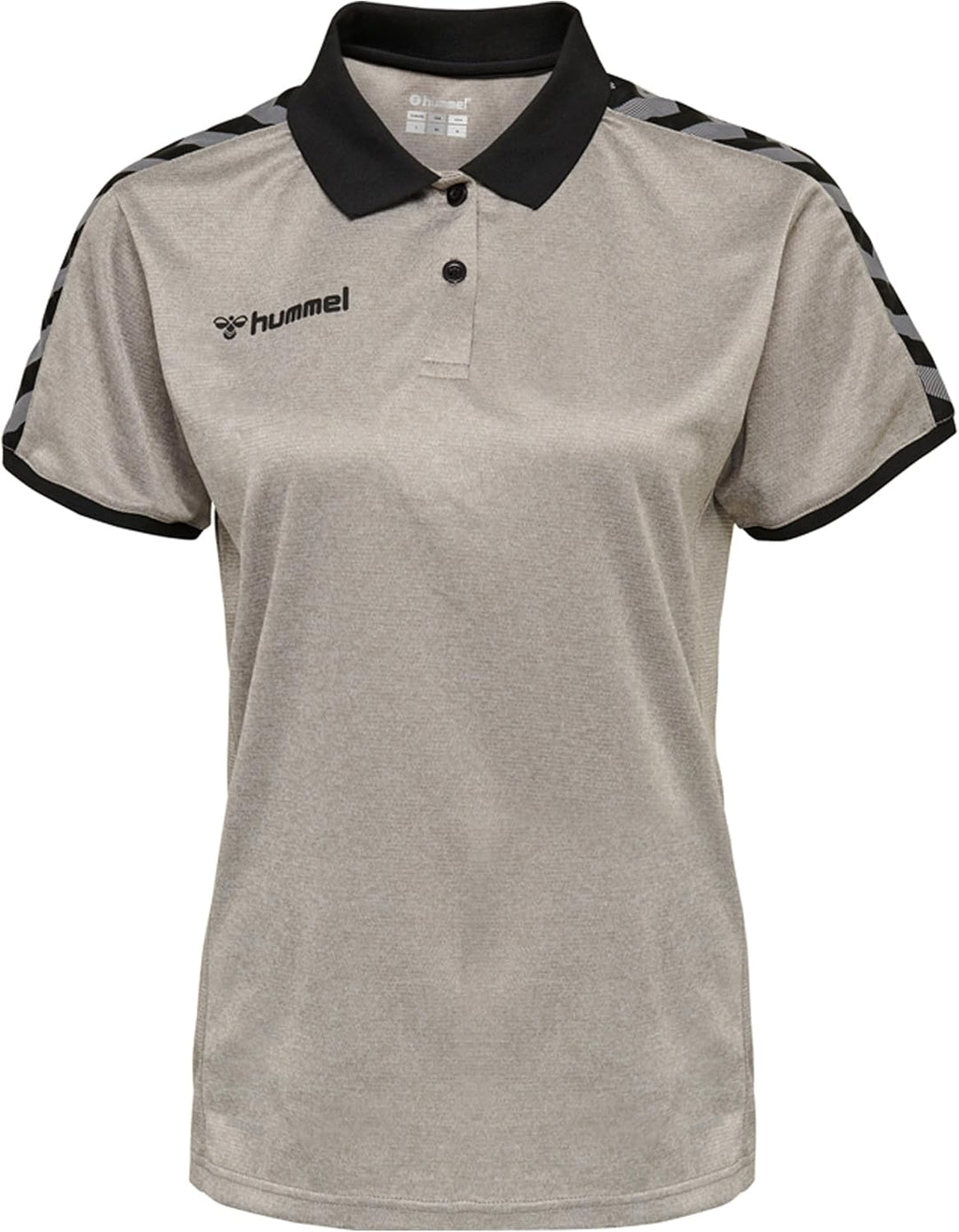 hummel Polo Hmlauthentic Damen XS Grau Melange, XS Grau Melange
