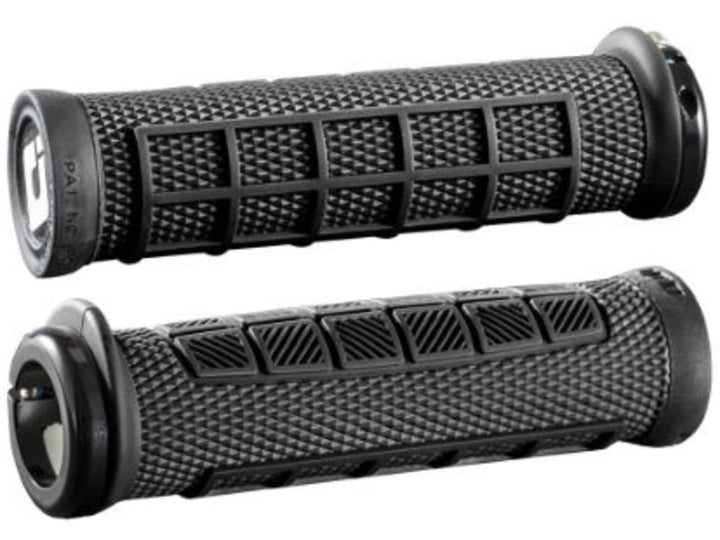 ODI Unisex – Erwachsene Elite Pro Griffe L/32-130 mm Schwarz, L/32-130 mm Schwarz