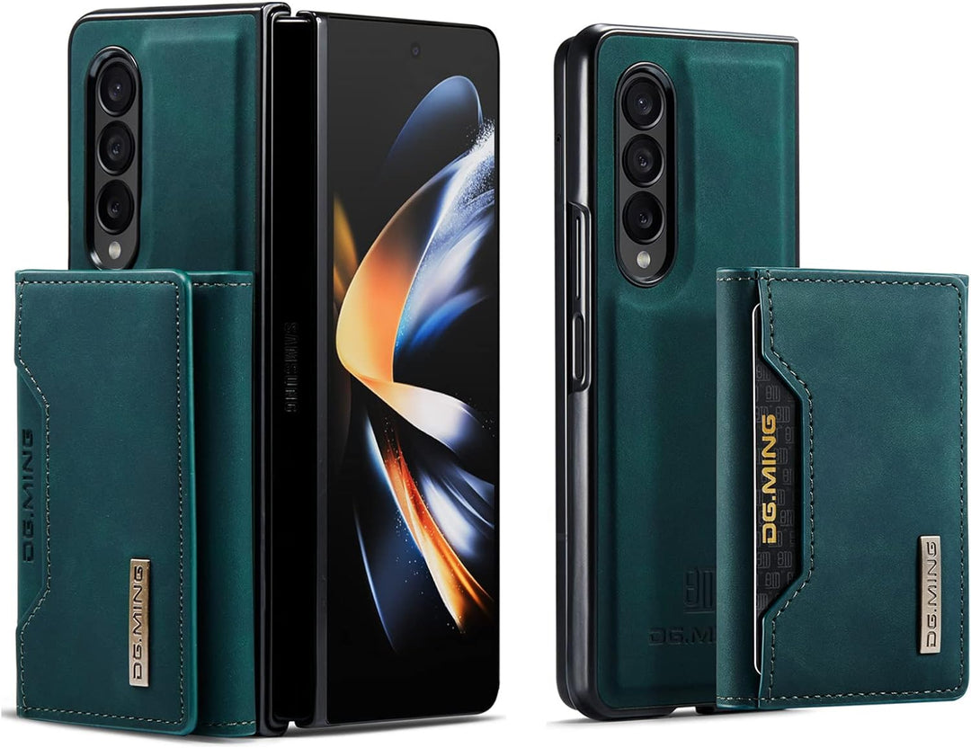 UDBKKDX 2 in 1 Handyhülle für Samsung Galaxy Z Fold 5, abnehmbare Brieftasche und magnetische Adsorp