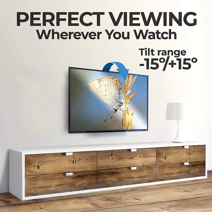 Techly ICA-LCD-201WH Wandhalterung f. LCD TV LED 33.02 cm (13 Zoll) - 76.2 cm (30 Zoll) FullMotion W