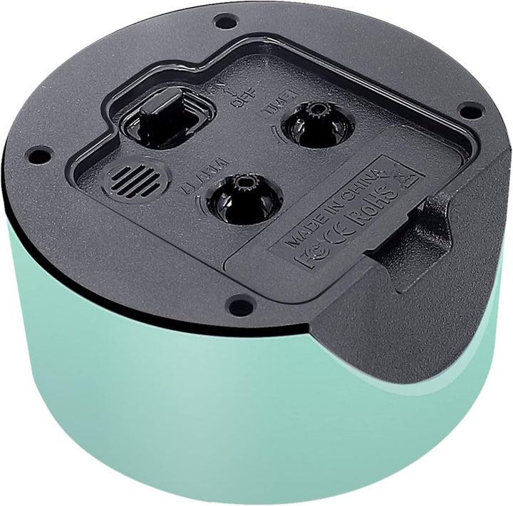 Eachui Analog Wecker Kinder ohne Ticken für Jungen und Mädchen - Lernwecker mit Nachtlicht, Snooze u