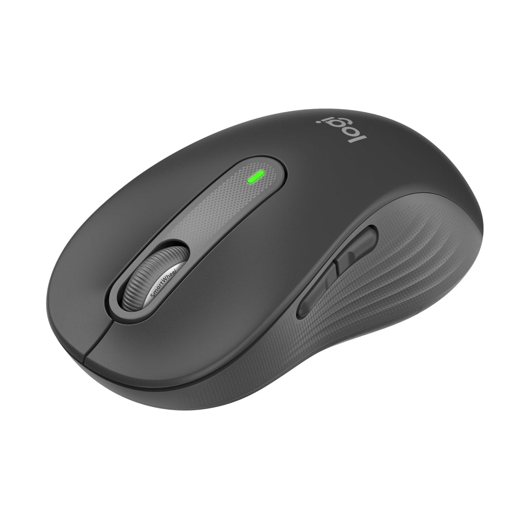 Logitech Signature M650 L Kabellose Maus - für grosse Hände, Leise Klicks, Anpassbare Seitentasten,