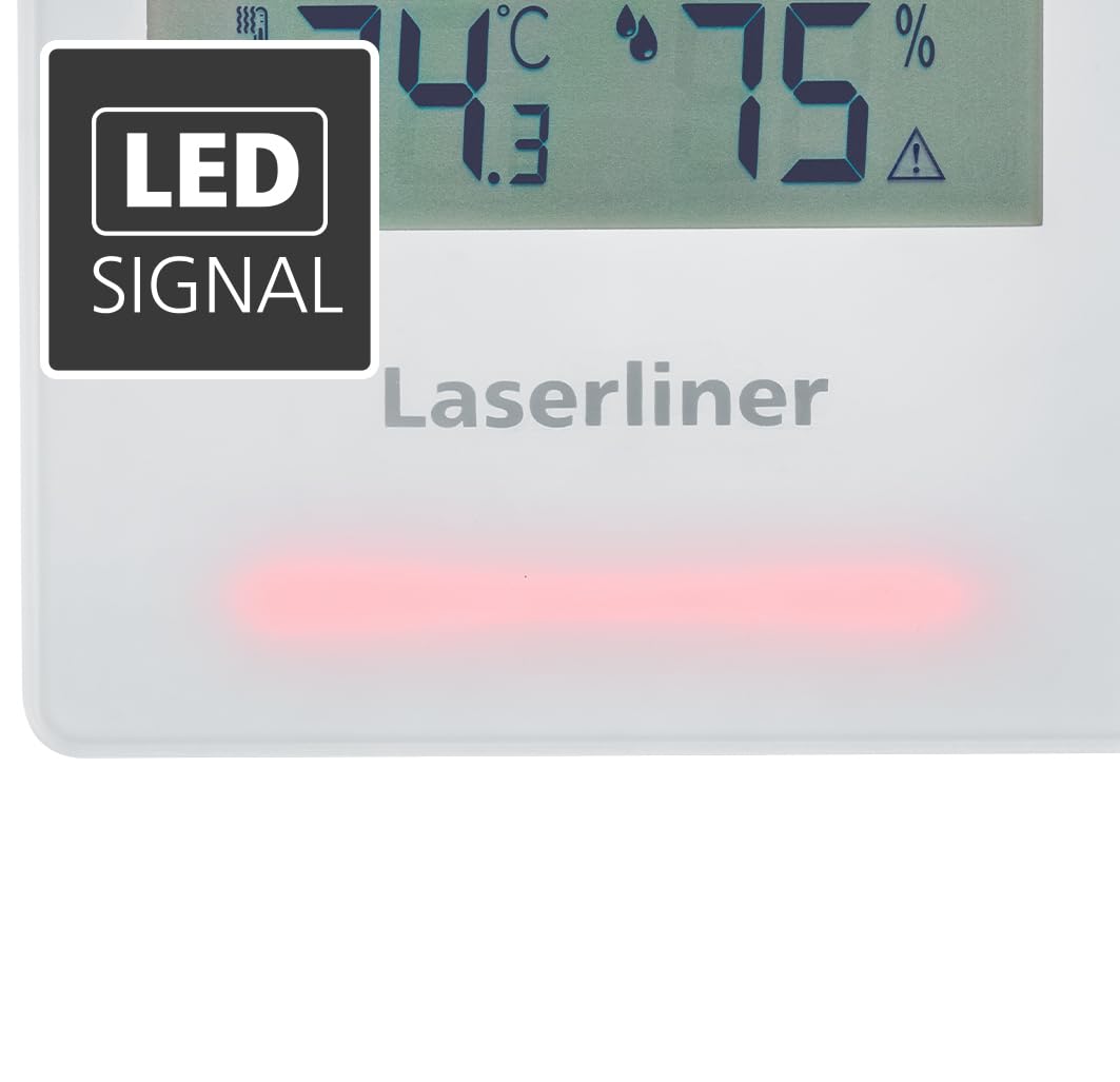 Laserliner ClimaHome-Check Plus Hygrometer 1% HR 99% RH