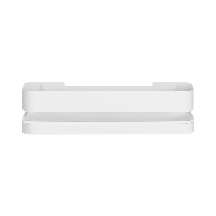 Blomus -NEXIO- Duschkorb, praktischer Halter für die Dusche, breites Gummiband im Inneren, 34 x 8 cm
