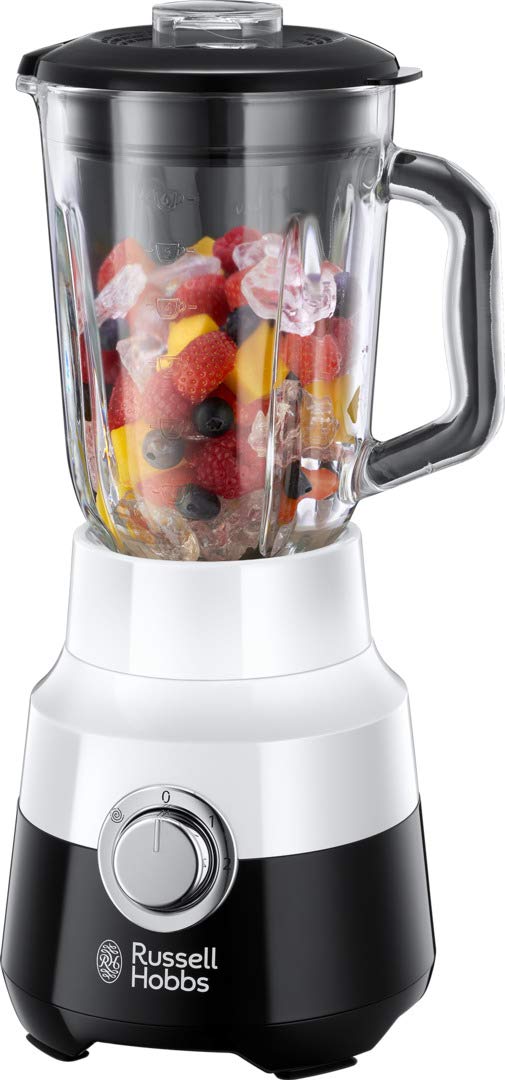 Russell Hobbs Glas-Standmixer Horizon, 22.000 U/min, 0.9 PS-Motor, Impuls-/Ice-Crush-Funktion, 1.5l