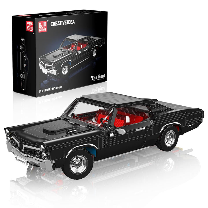 Mould King Auto Bauset, Sportwagen Modell 10199, Speed Champion Cars Bausatz 1563 Teile, Konstruktio