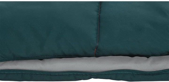 Easy Camp Sleeping Bag Moon 200 Double Blau - Leichter komfortabler Sommerschlafsack, Grösse 220 cm