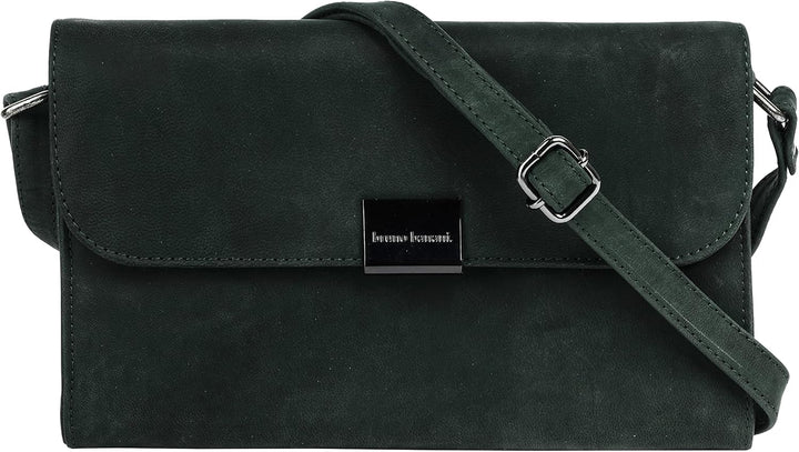 bruno banani Umhängetasche Echt Leder Damen | | 021155 Grün, Gr&#xFC;n
