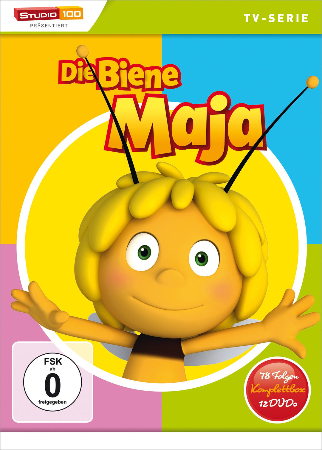 Die Biene Maja - Komplettbox, Staffel 1, 78 Folgen [12 DVDs], DVD