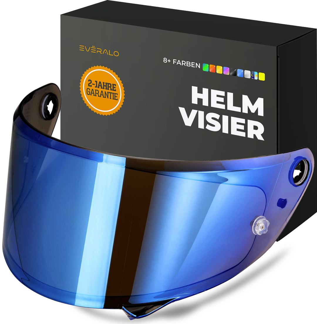 kompatibel mit Visier Hjc RPHA 1 - RPHA 1 V2 CARBON - HJ35 (Blau Elektro), Blau Elektro