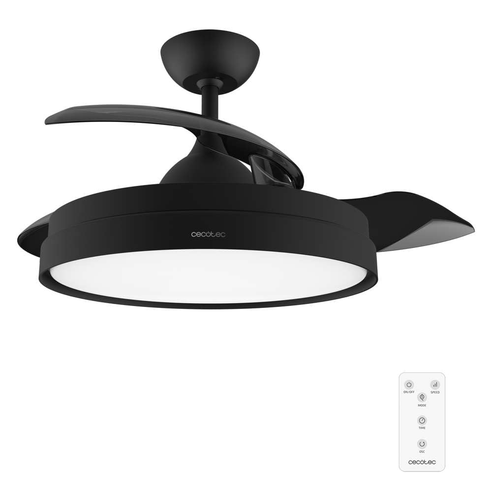Cecotec Deckenventilator EnergySilence Aero 470. 55 W, Fernbedienung, 106 cm Durchmesser, 3 Klingen,