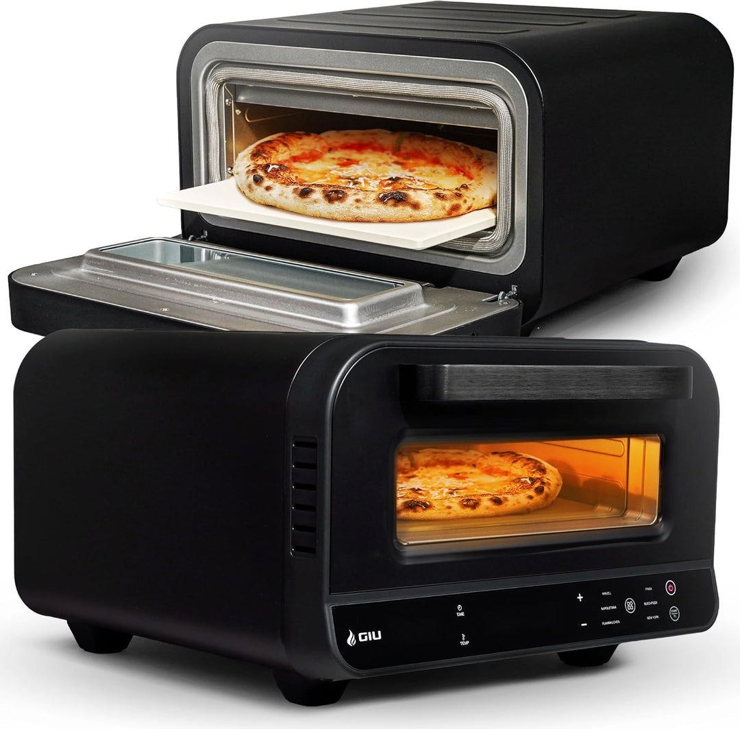 GIU Elektrischer Pizzaofen - Starker Elektro-Ofen für neapolitanische Pizza | Backofen, Pizzaofen, e