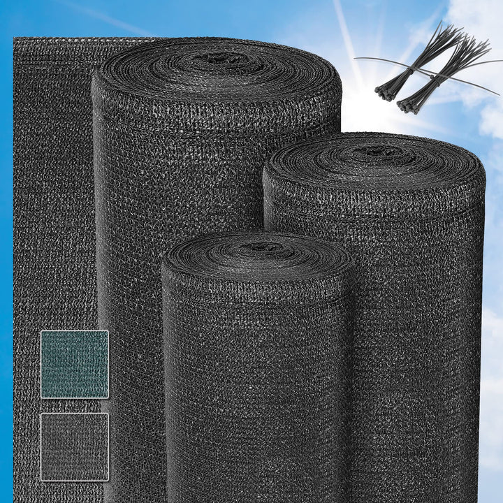 Sol Royal Schattennetz 25m x 2m Schattiergewebe 165g/m² – Blickdichter Sonnenschutz mit UV-Schutz &