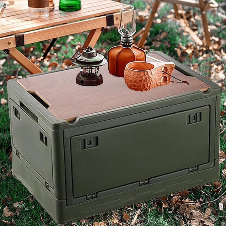 Outdoor-Camping-Aufbewahrungsbox, zusammenklappbarer Kofferraum-Organizer, Outdoor Camping Faltbox,