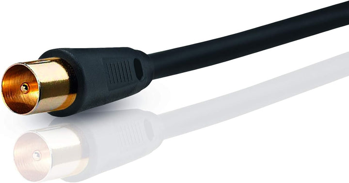 Oehlbach Scope Max - Aktive DVB-T2 HD Stabantenne mit LTE-Filter- Digitale Zimmerantenne - regelbare