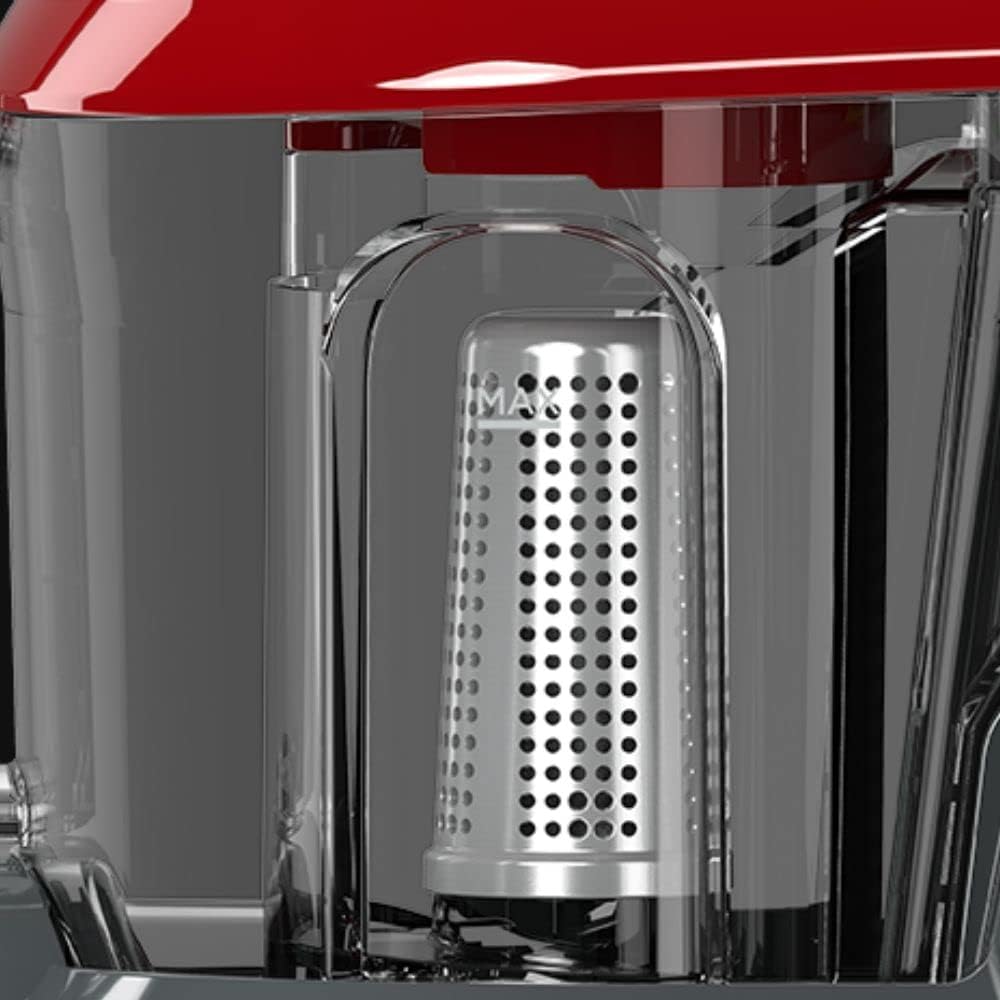 TESLA BGL400BR beutelloser Staubsauger (800 W, Geräuschpegel 72 dB, Arbeitsradius 8 m, waschbarer HE