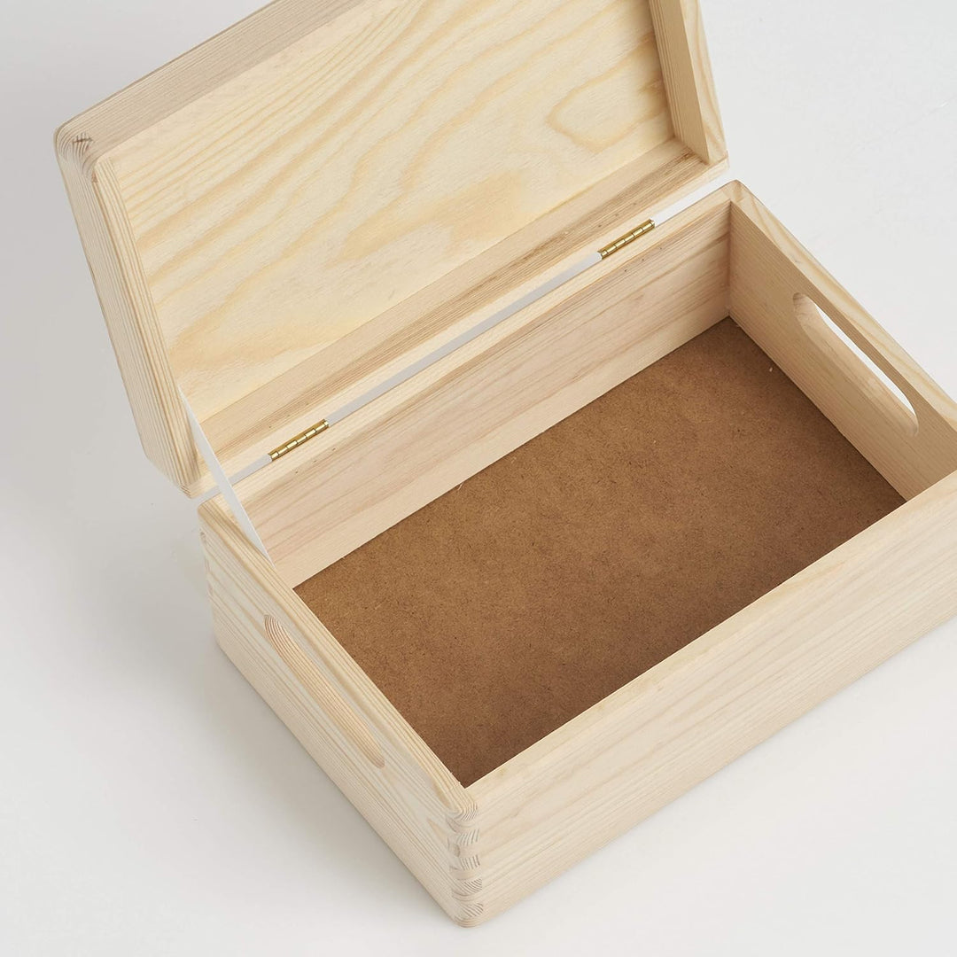 Zeller 13150 Allzweckkiste mit Deckel, Nadelholz 30 x 20 x 15 cm Sonstige ca. 30 x 20 x 14 cm, Sonst