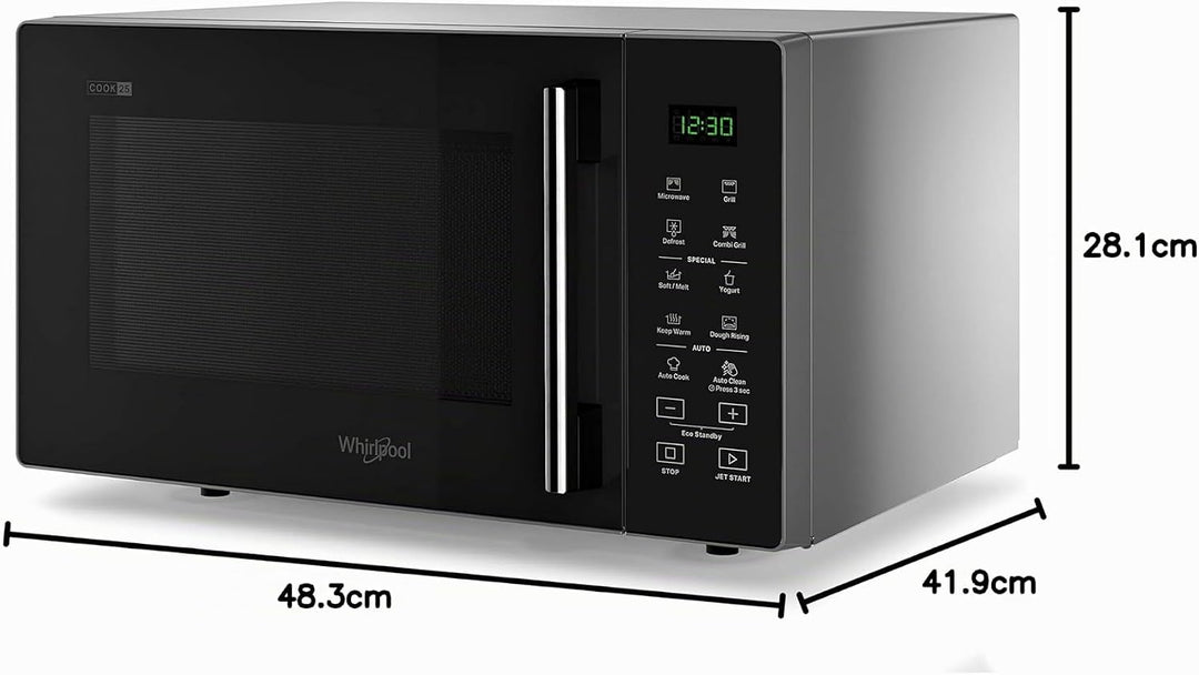 Whirlpool MWP 253 SB Mikrowelle, Schwarz